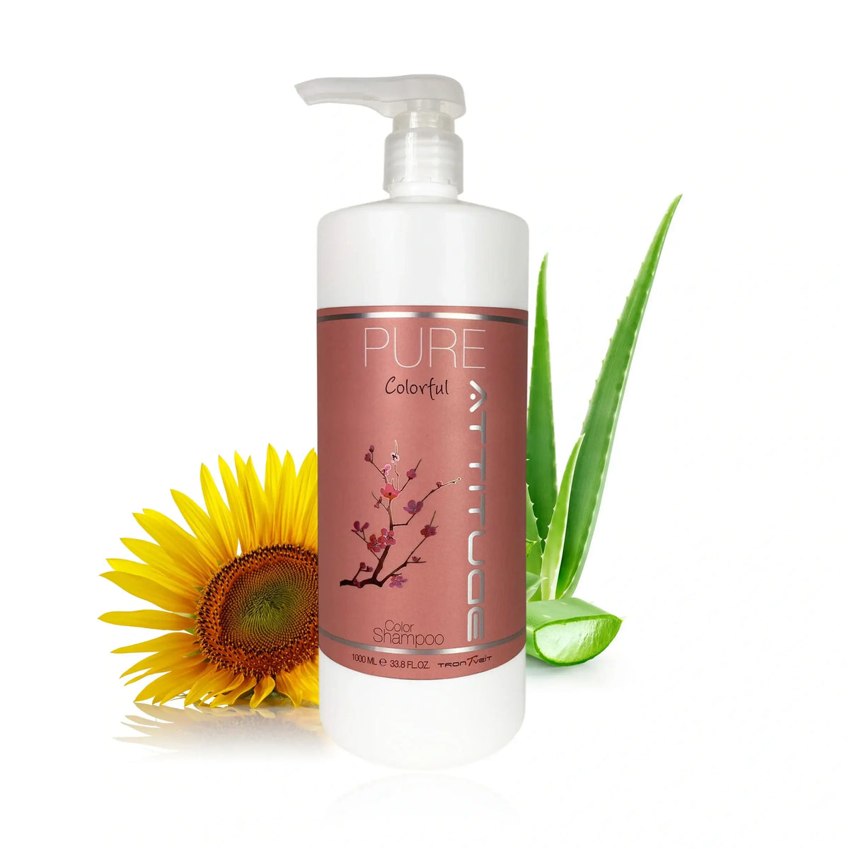 Shampoing PURE Colorful ATTITUDE - Shampooing cheveux 100 % naturel pour cheveux colorés