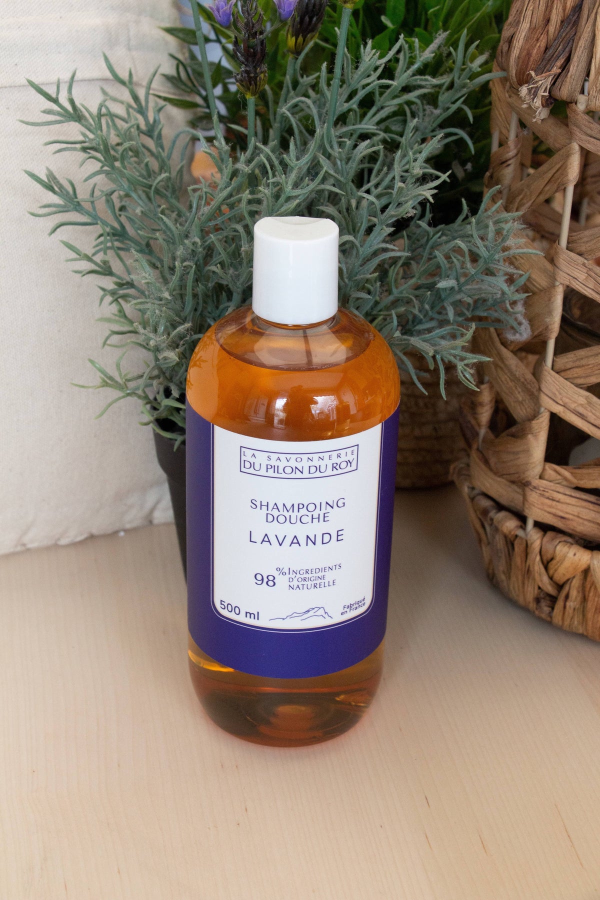 Shampooing et gel douche lavande 2-en-1 500 ml