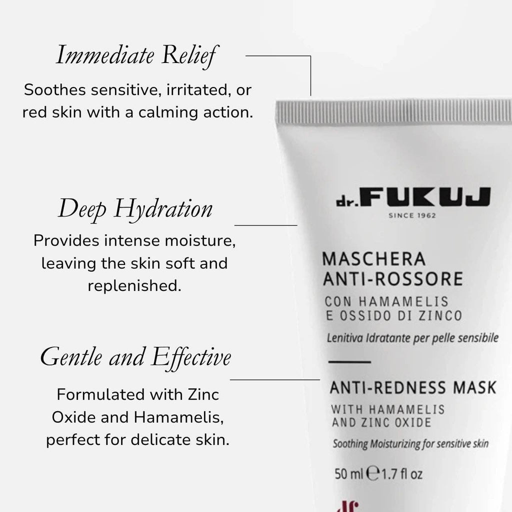 Masque apaisant hydratant anti-rougeurs