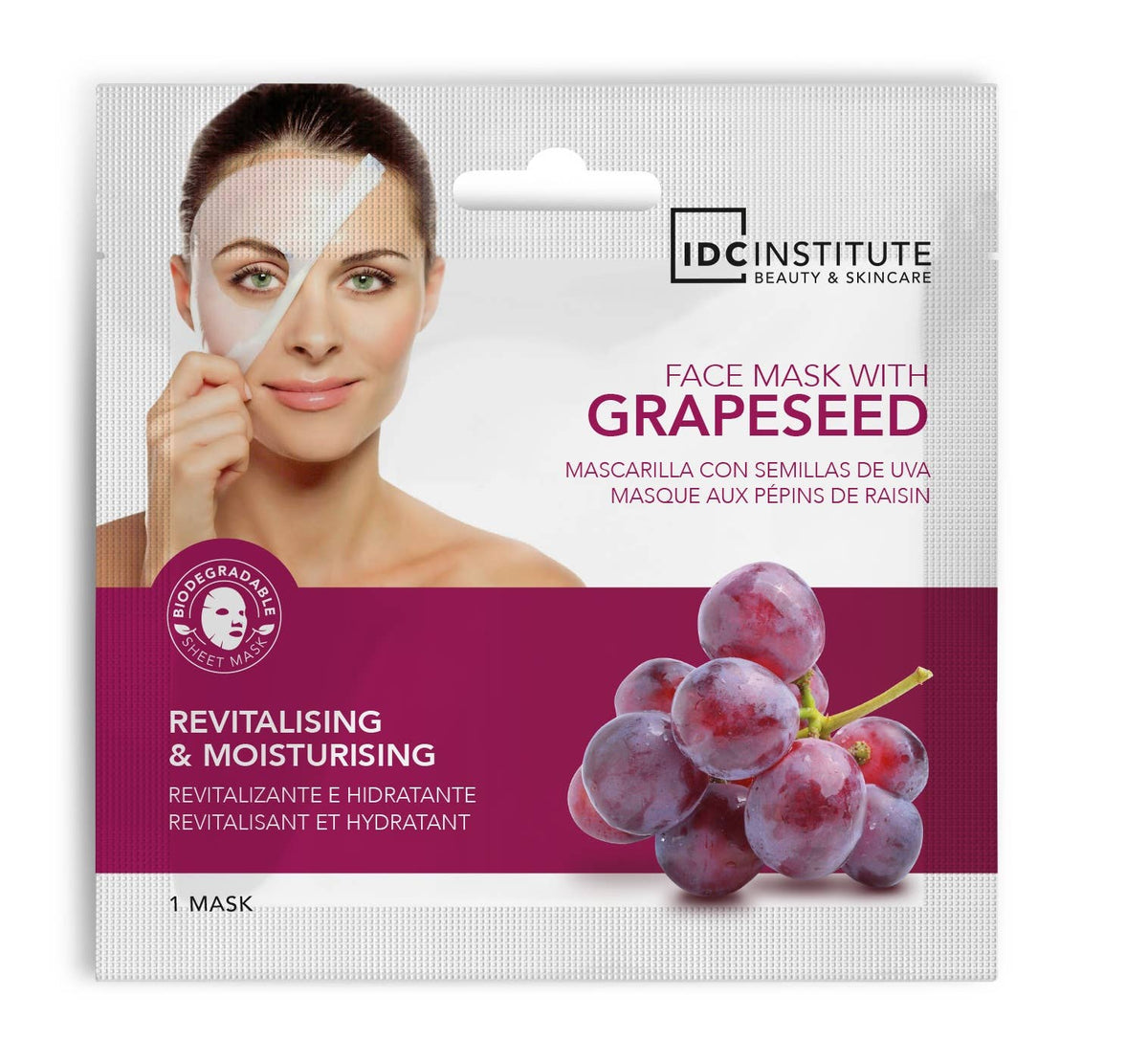 IDC Institute masque facial aux pépins de raisin 22 g